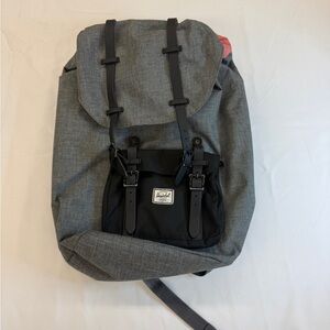 Herschel Supply Company Gray and Black Backpack